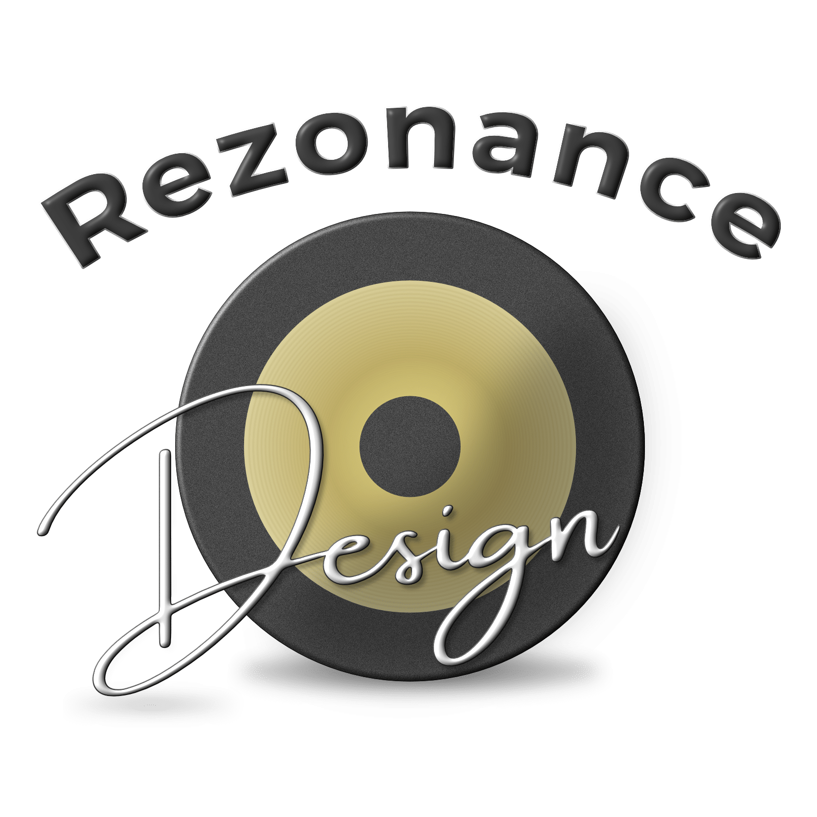 Rezonance Design Logo voor lichte achtergrond - augustus 2023